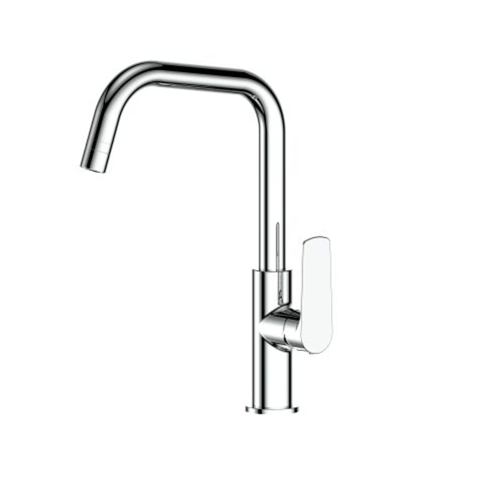 Novi Gooseneck Sink Mixer w/Smart Aerator gallery detail image