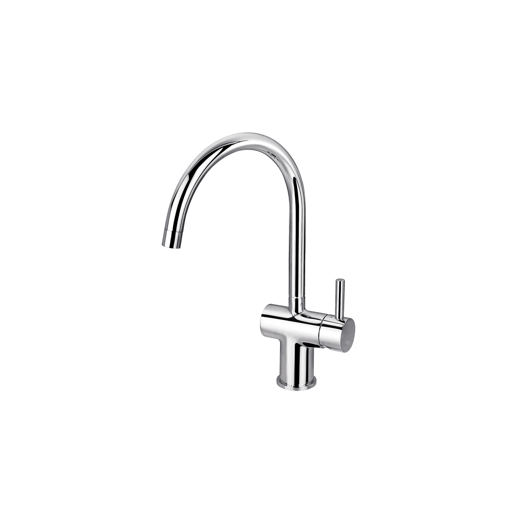 Elisa Gooseneck Mixer Chrome gallery detail image