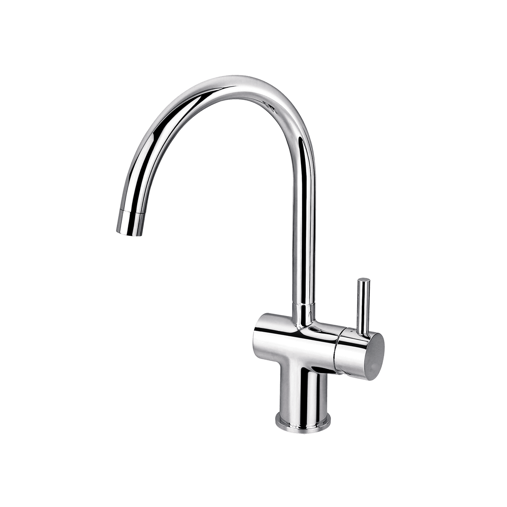 Elisa Gooseneck Mixer Chrome gallery detail image