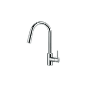 Elisa Kitchen Gooseneck Extractable Mixer Chrome gallery detail image