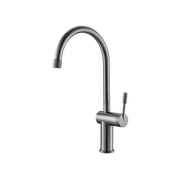 Rivet Gooseneck Kitchen Mixer Gun Metal gallery detail image
