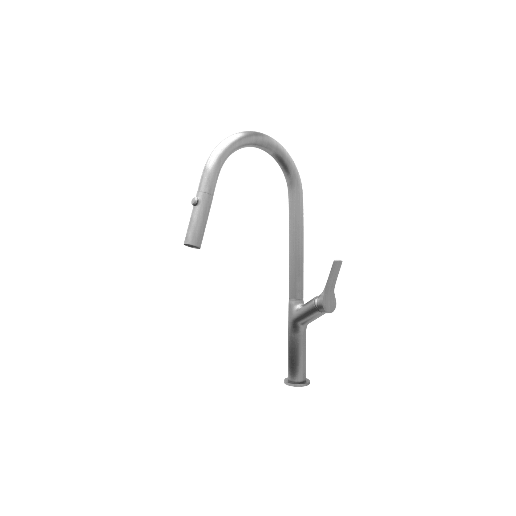 Muse Extractable Kitchen Mixer Brushed Stainless gallery detail image