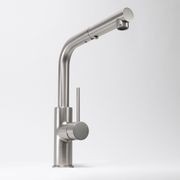 Nisa Square Pull Out Mixer Brushed Nickel gallery detail image