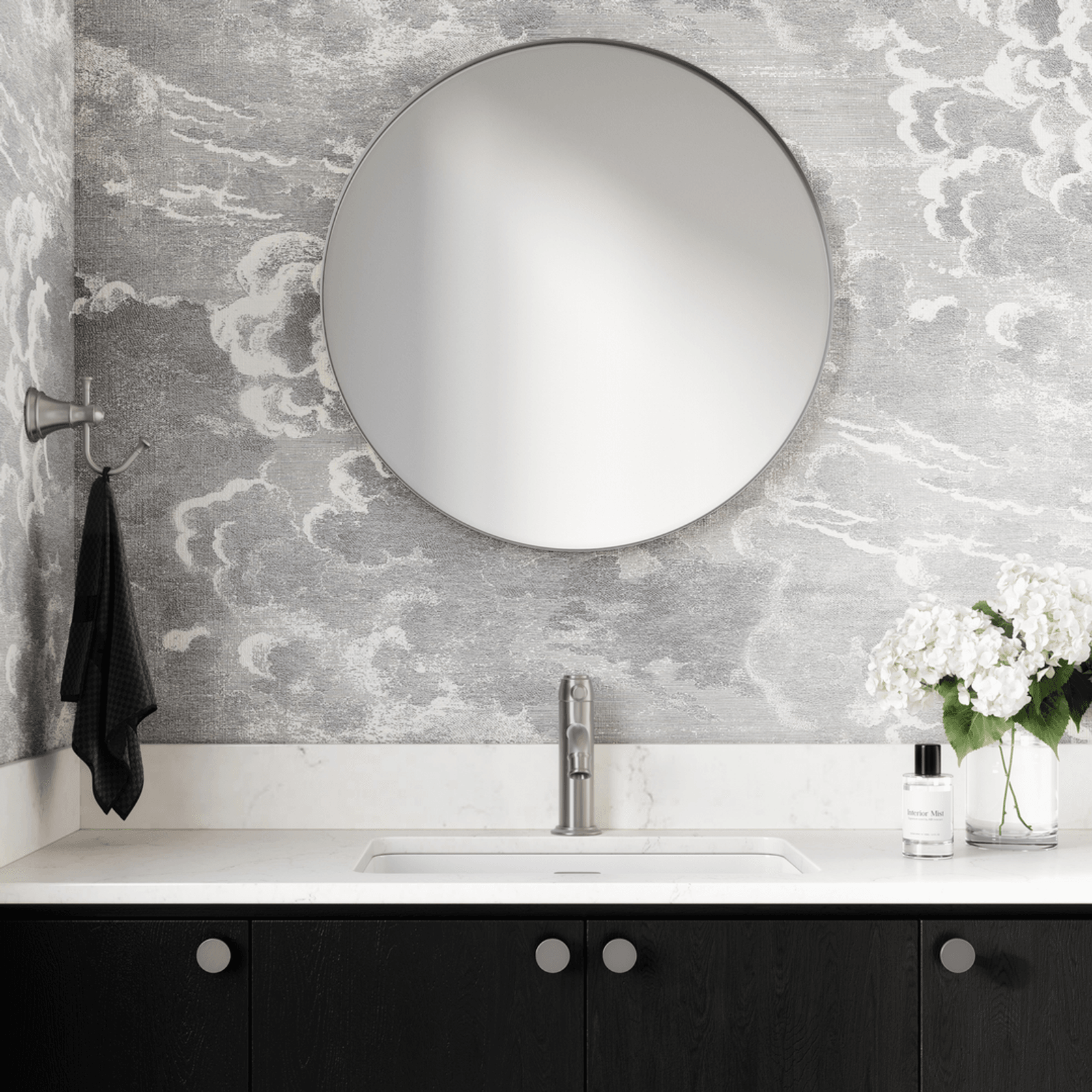 Kingsley Basin Mixer | Brushed Nickle gallery detail image