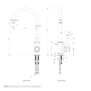 Kingsley Kitchen Mixer gallery detail image