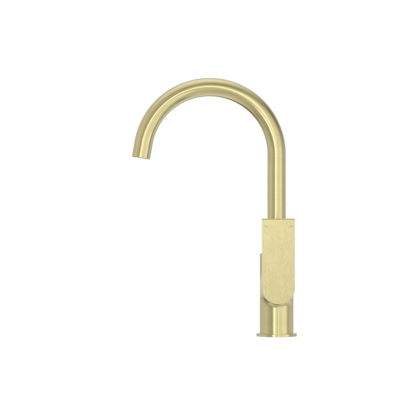 Bianca Kitchen Mixer Gooseneck Spout | Brushed Gold gallery detail image