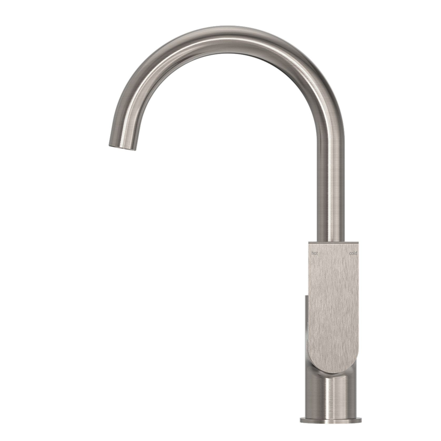 Bianca Kitchen Mixer Gooseneck Spout | Brushed Nickel gallery detail image