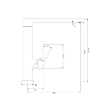 Bianca Kitchen Mixer | Gun Metal gallery detail image