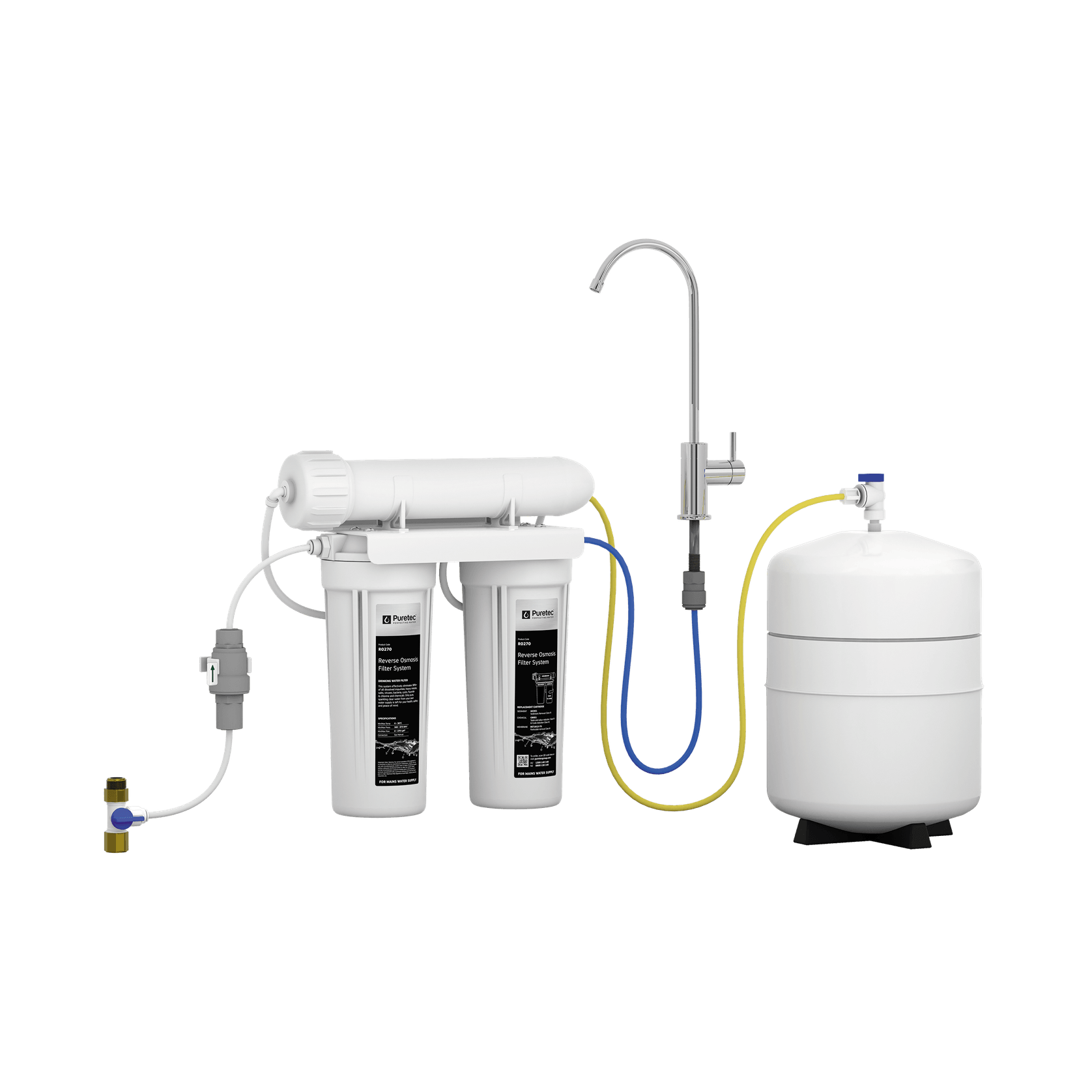 RO270 Tap & Osmosis Filter Kit gallery detail image