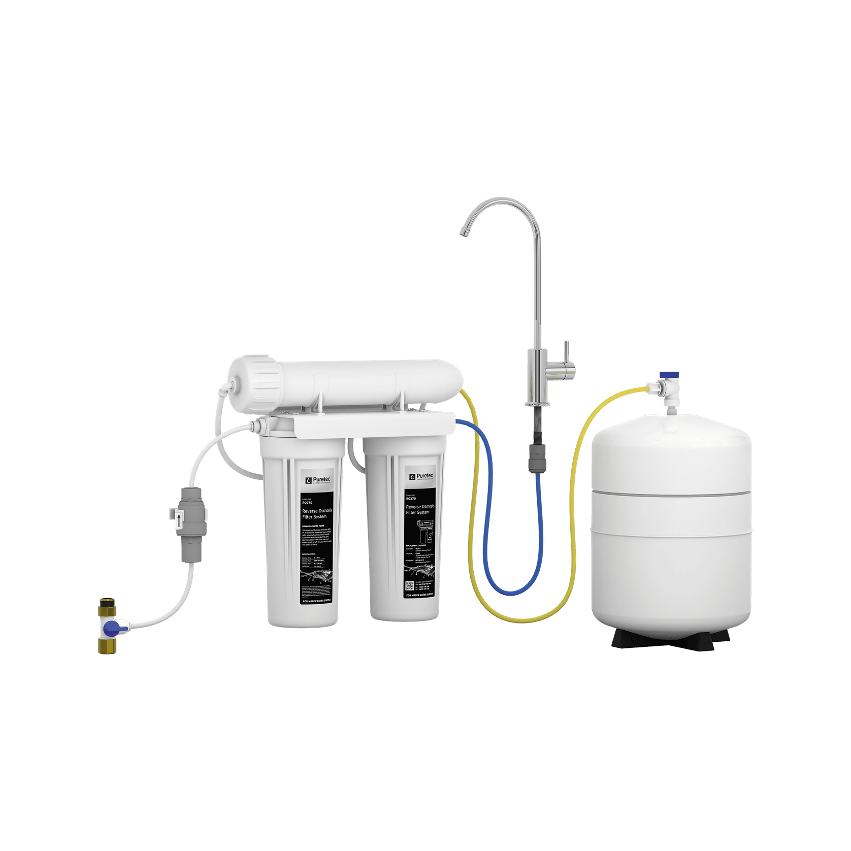 RO270 Tap & Osmosis Filter Kit gallery detail image