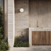 Sola Outdoor Kitchen Mixer | Brushed Copper gallery detail image