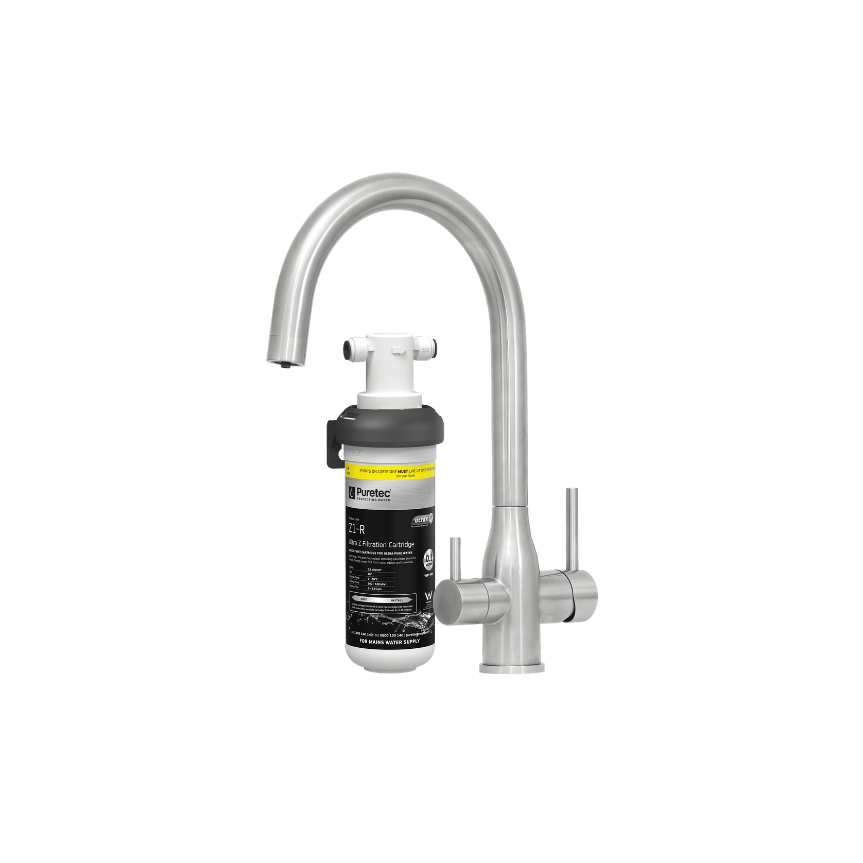 Z1-E10-BN Mixer & Undersink Filter gallery detail image