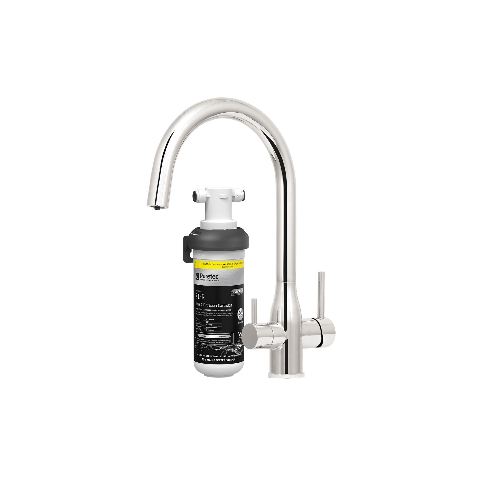 Z1-E10-CH Mixer & Undersink Filter gallery detail image