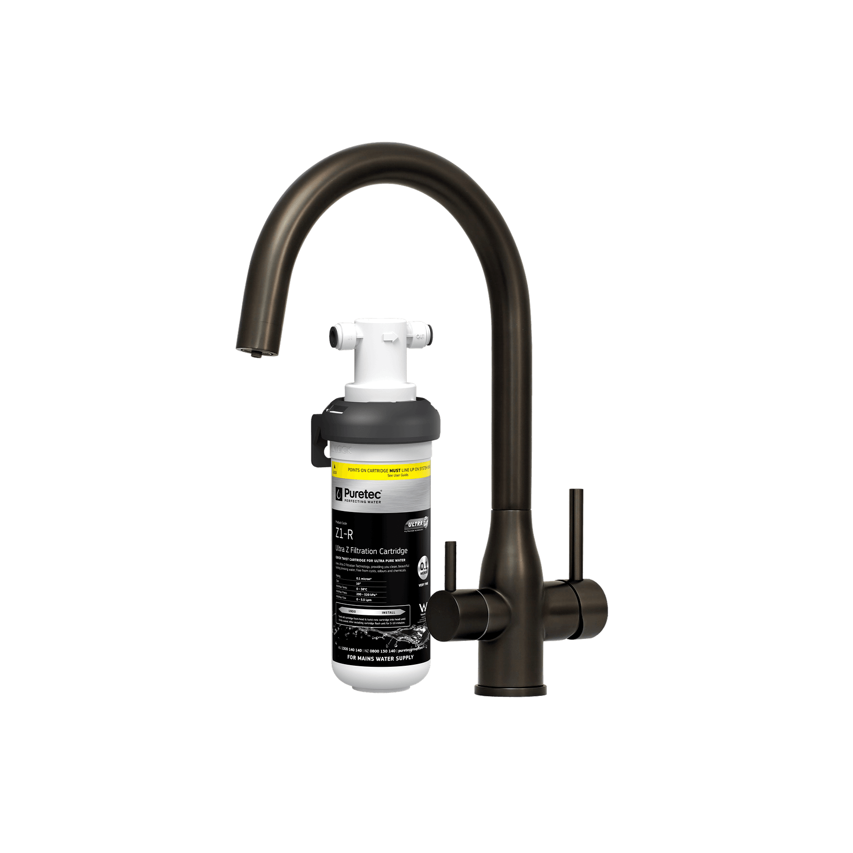 Z1-E10-GM Mixer & Undersink Filter gallery detail image