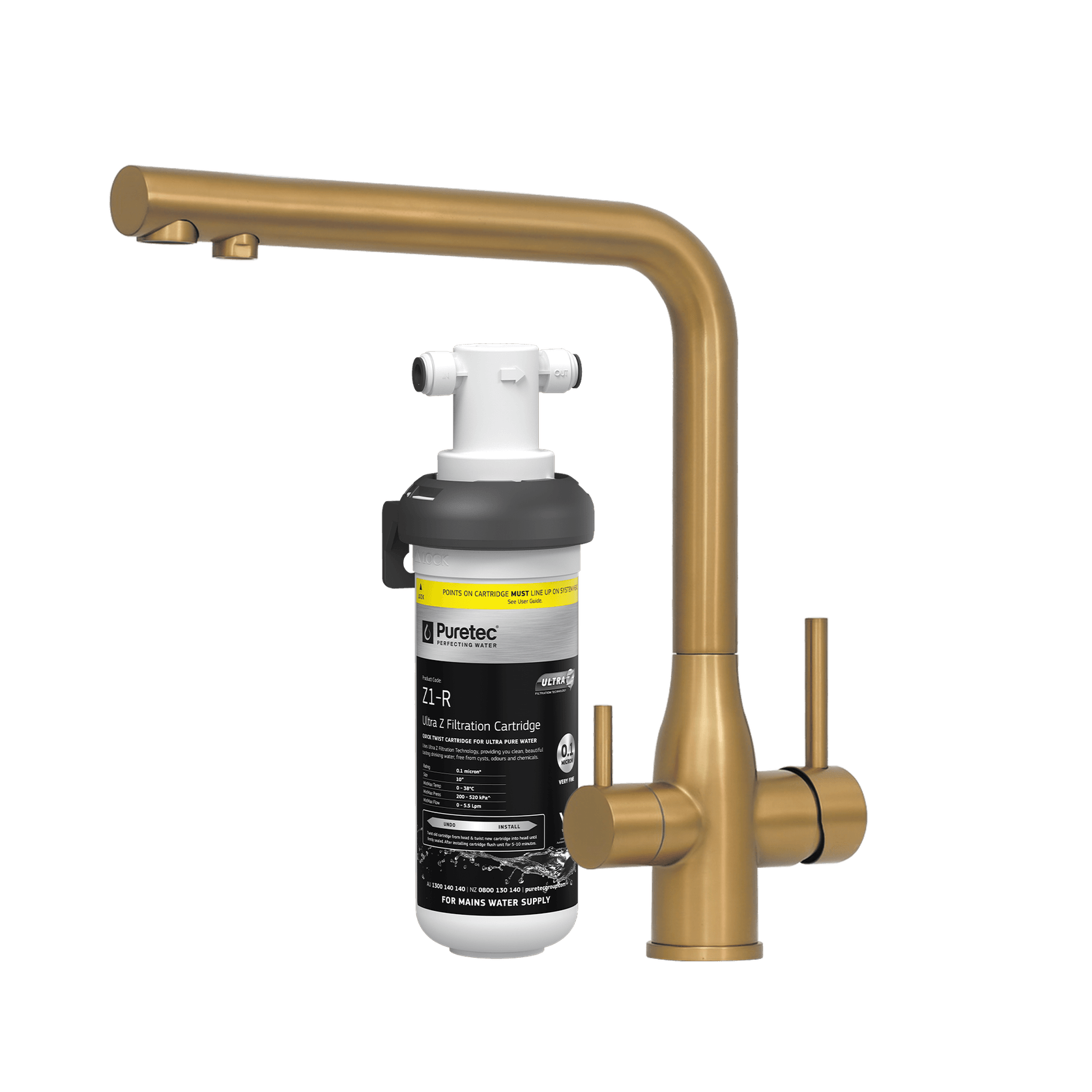 Z1-E20-BG Mixer & Undersink Filter gallery detail image