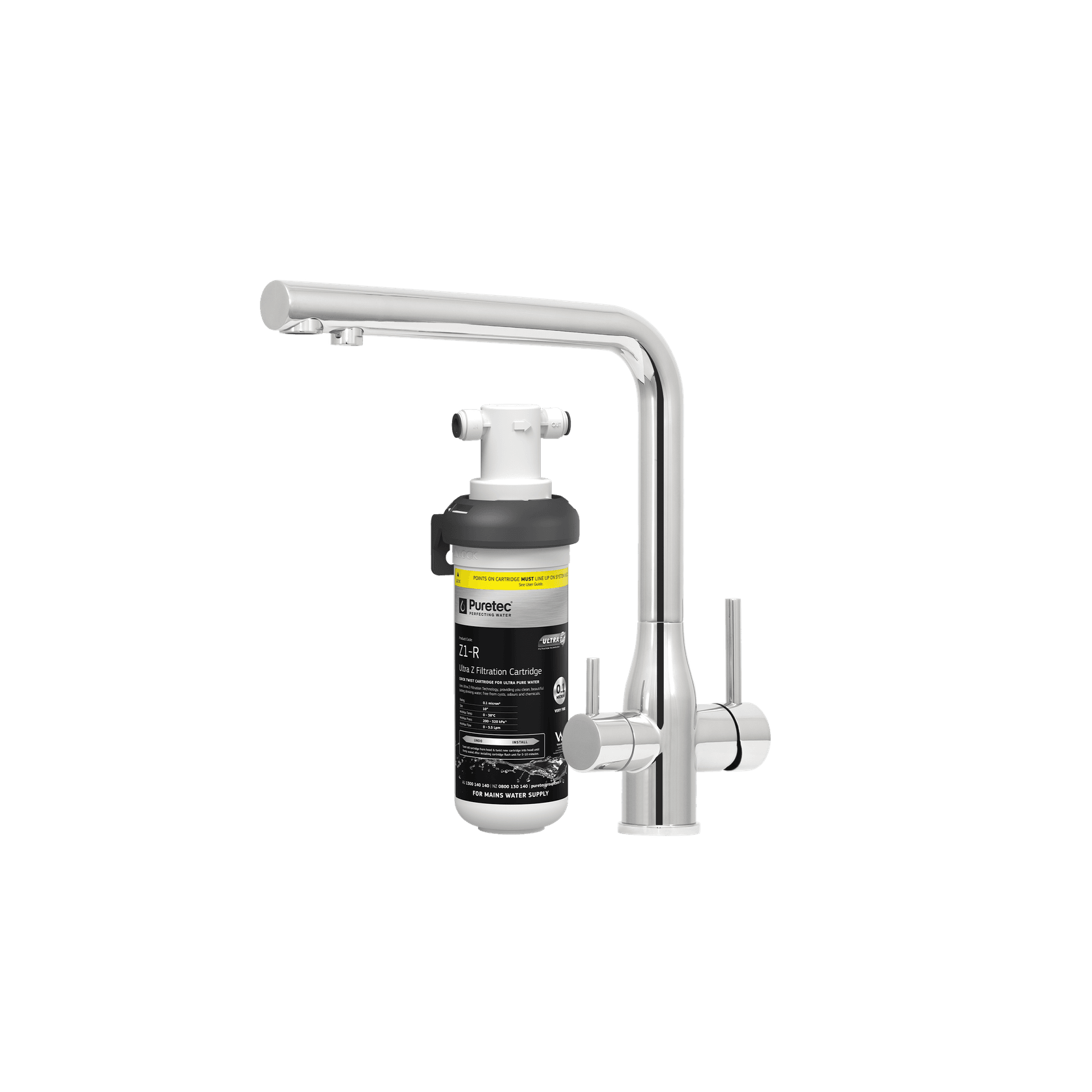 Z1-E20-CH Mixer & Undersink Filter gallery detail image