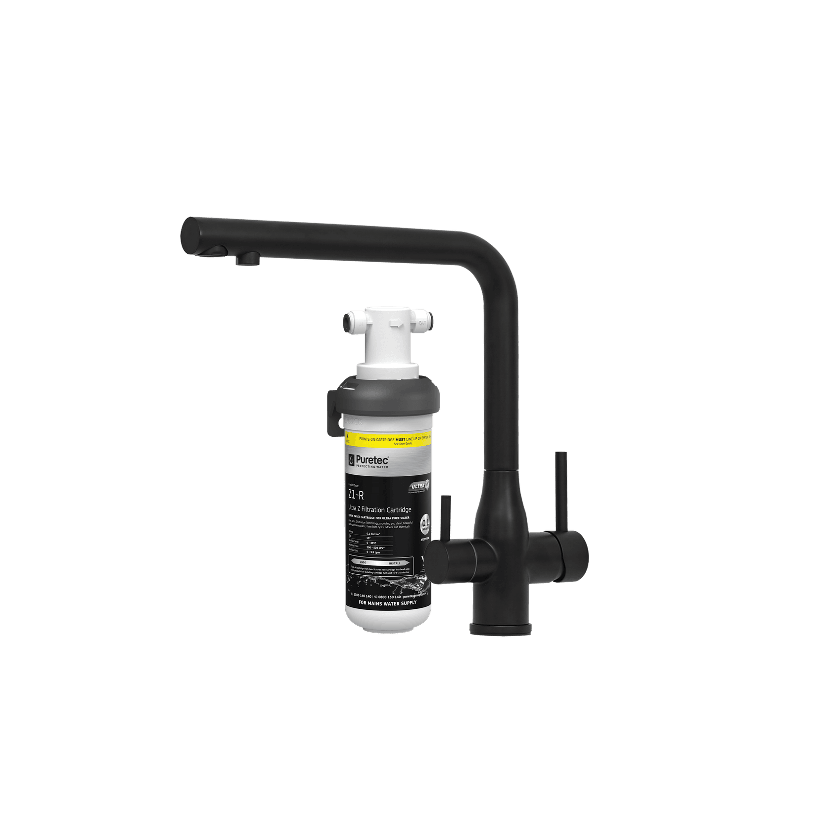 Z1-E20-MB Mixer & Undersink Filter gallery detail image