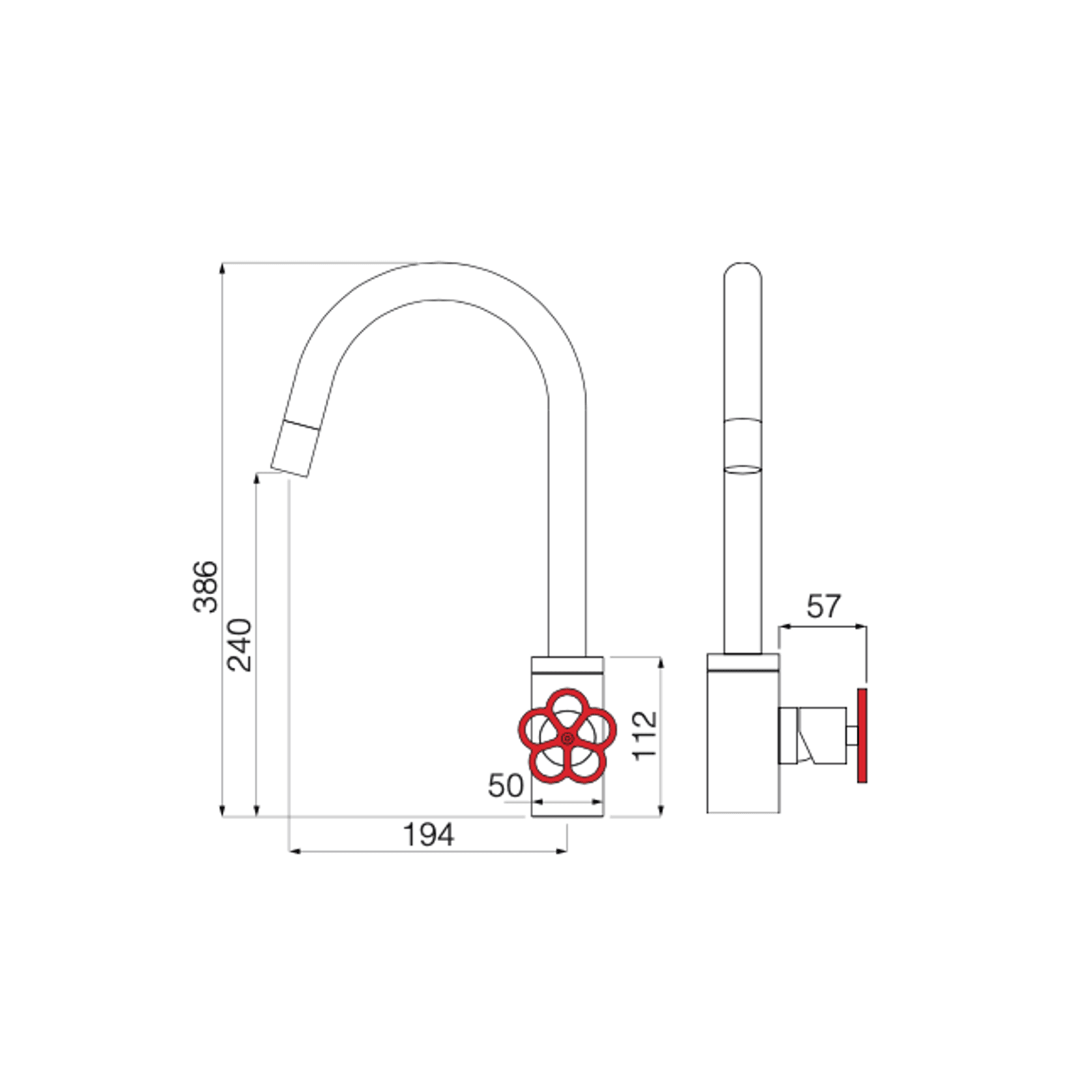 PIPE - Kitchen Mixer Tap by Boffi gallery detail image