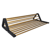 Aspen Roll-Up Hot Mat 480x480mm Brushed Brass gallery detail image