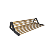 Aspen Roll-Up Hot Mat 480x480mm Brushed Brass gallery detail image