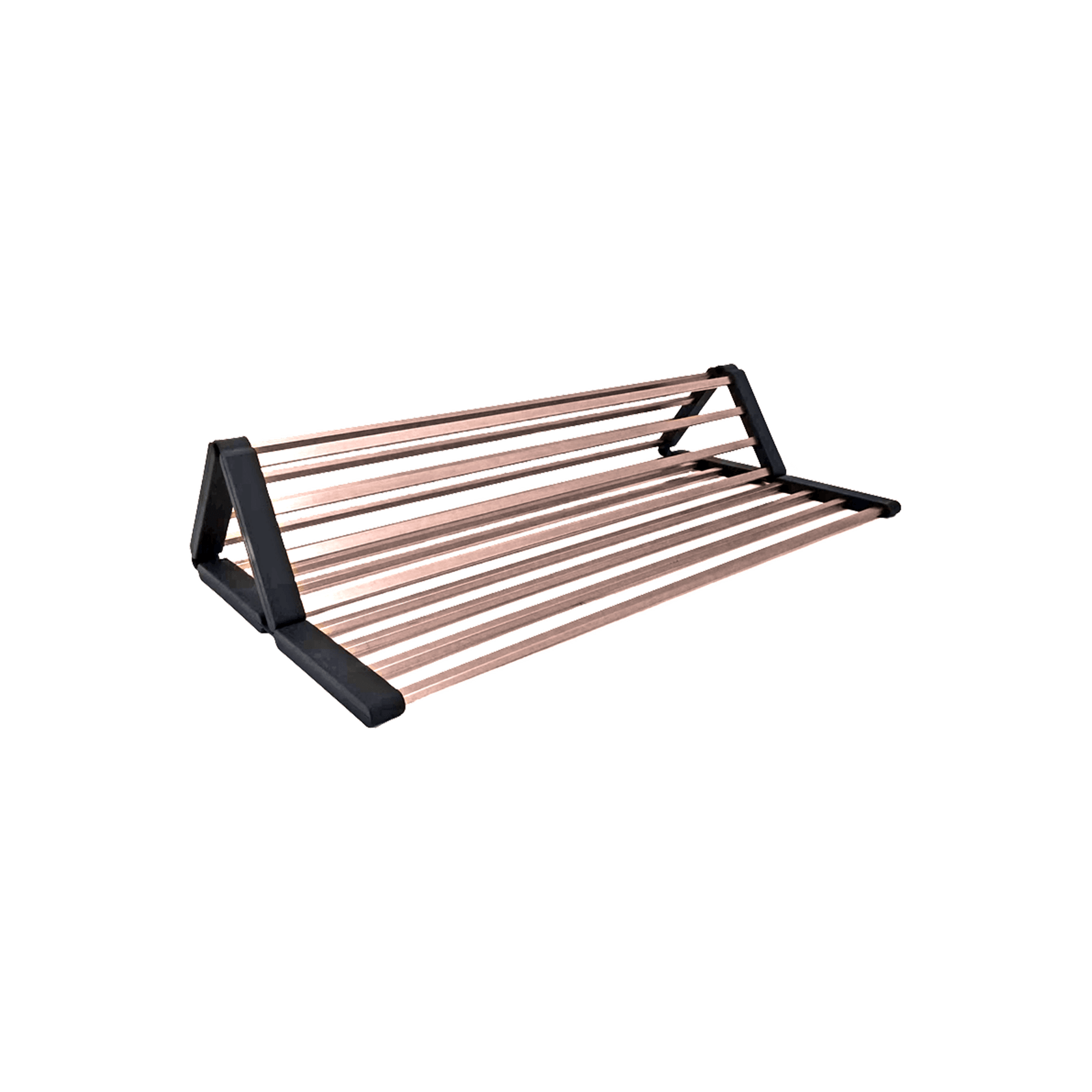 Aspen Roll-Up Hot Mat 480x480mm Brushed Copper gallery detail image