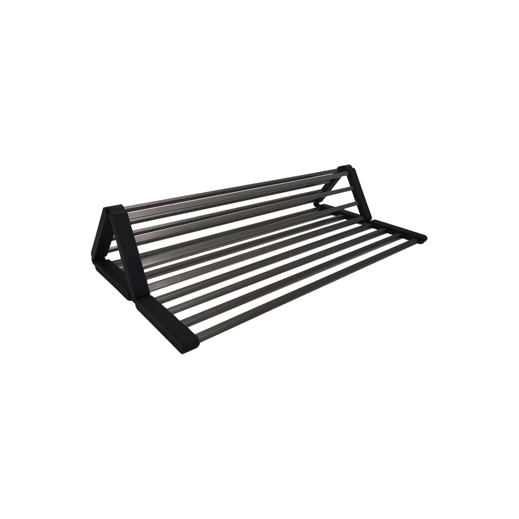 Aspen Roll-Up Hot Mat 480x480mm Gun Metal gallery detail image