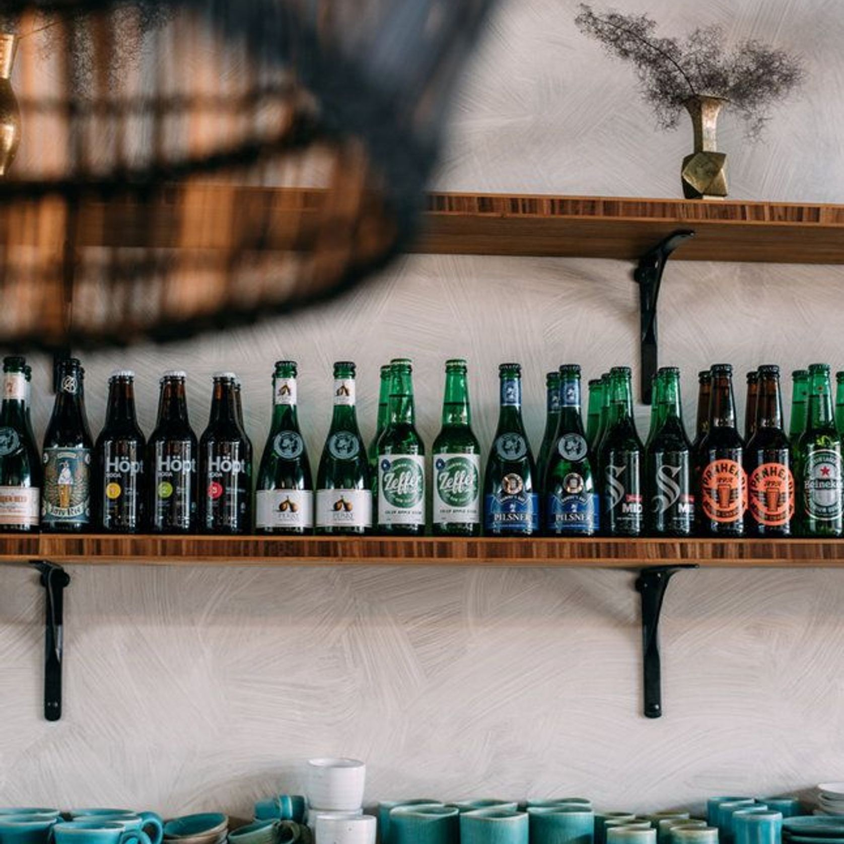 Vertical Bamboo Panel - Coffee Panel gallery detail image