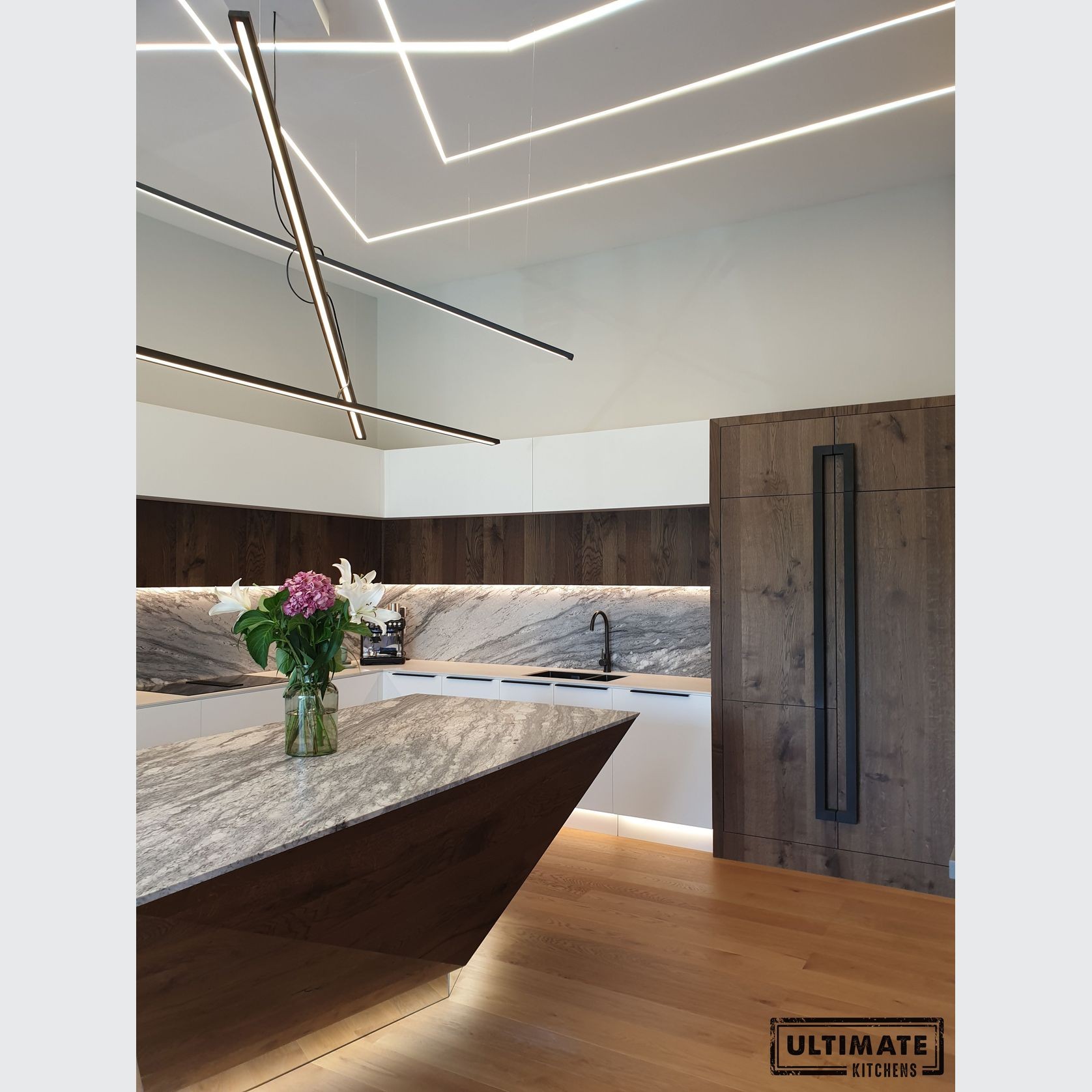 Beam Oak Stone Grey | Pre-finished Veneer Panels gallery detail image