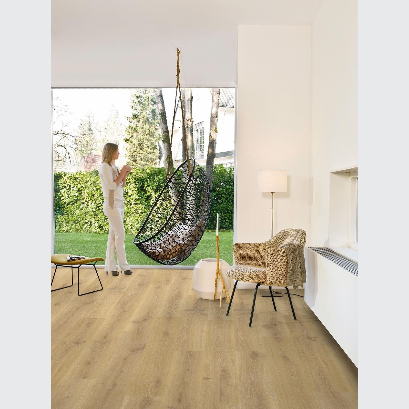 Quick-Step Creo Tennessee Oak Natural Laminate Flooring gallery detail image