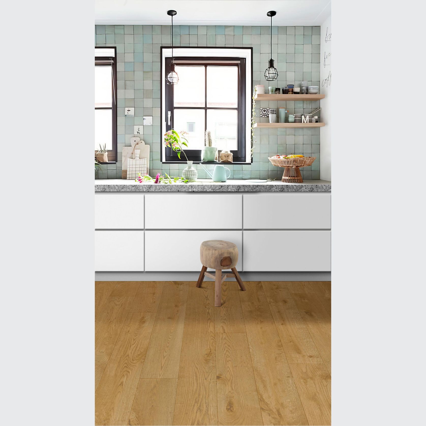 Clix Plus Laminate Flooring in Autumn Oak gallery detail image