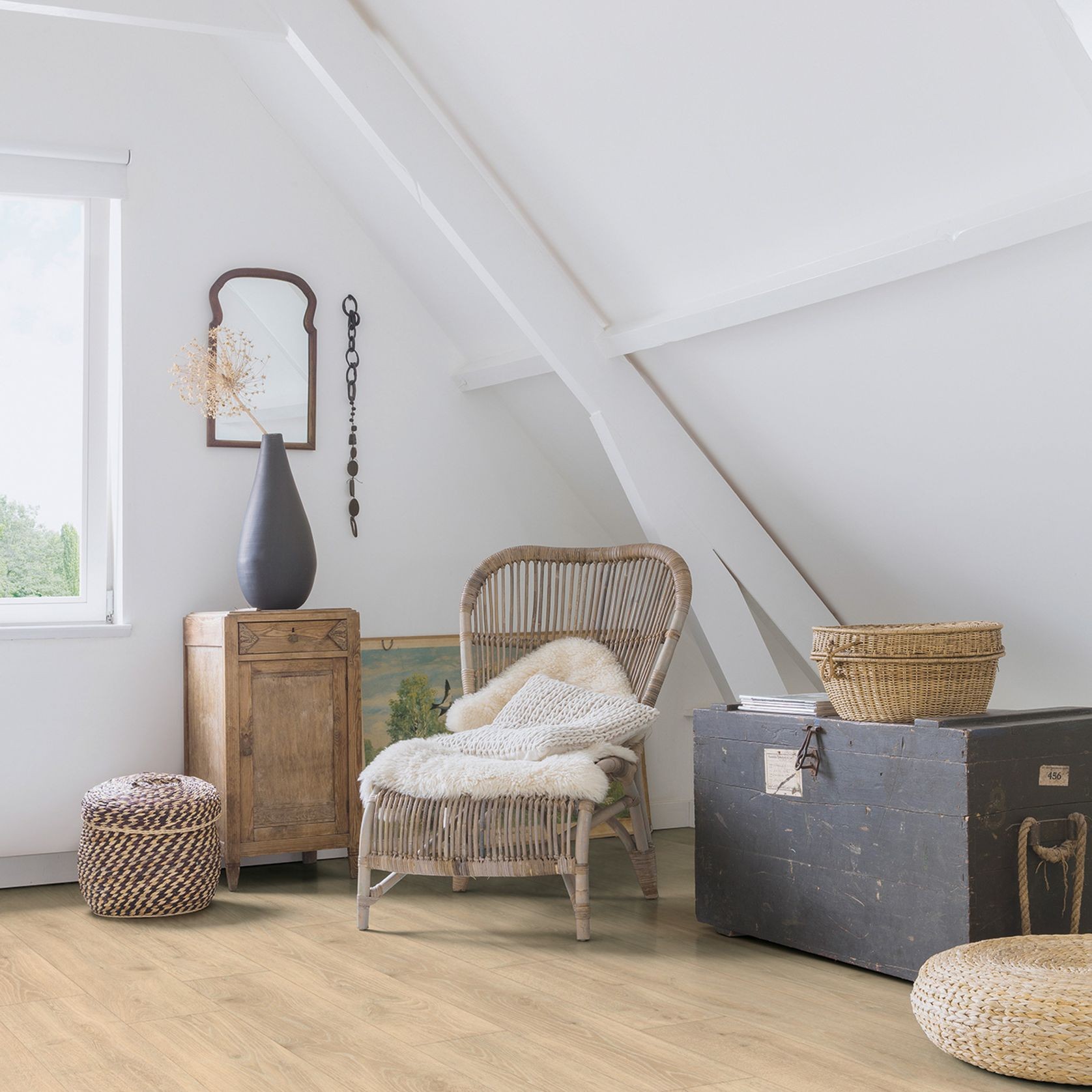 Quick-Step Majestic Woodland Oak Beige Laminate Flooring gallery detail image