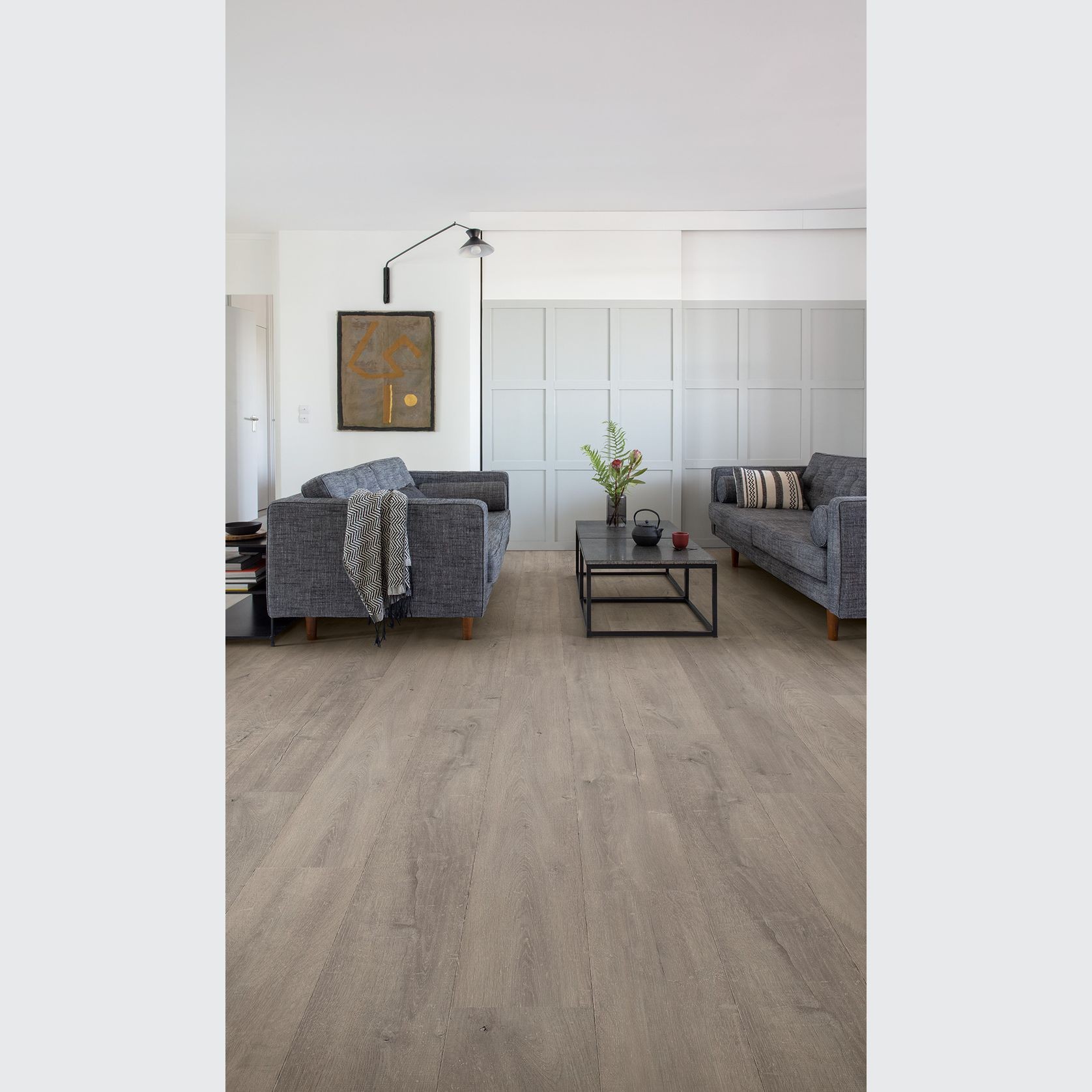 Quick-Step Perspective Nature Patina Oak Grey Laminate Flooring gallery detail image