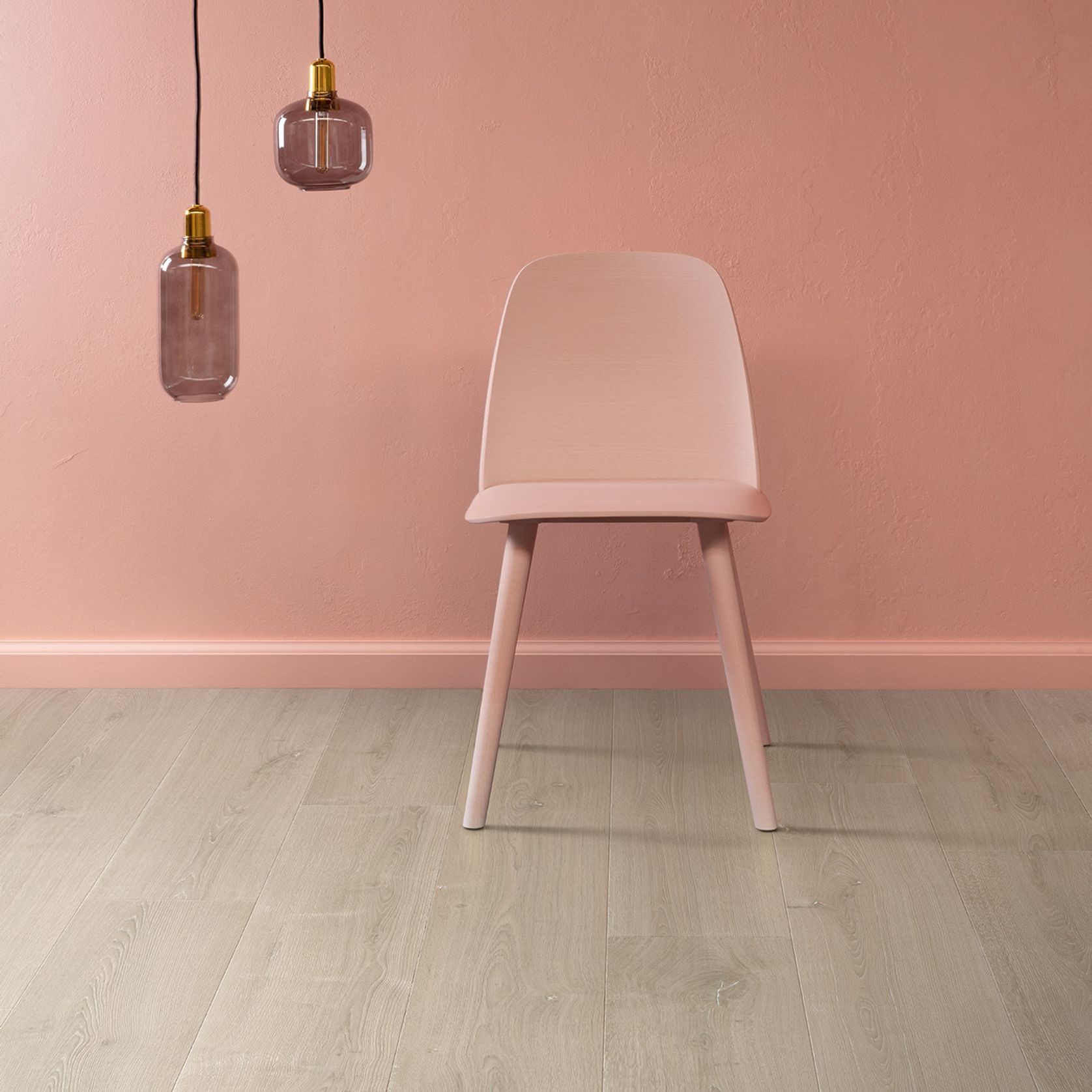 Quick-Step Perspective Nature Brushed Oak Beige Laminate Flooring gallery detail image