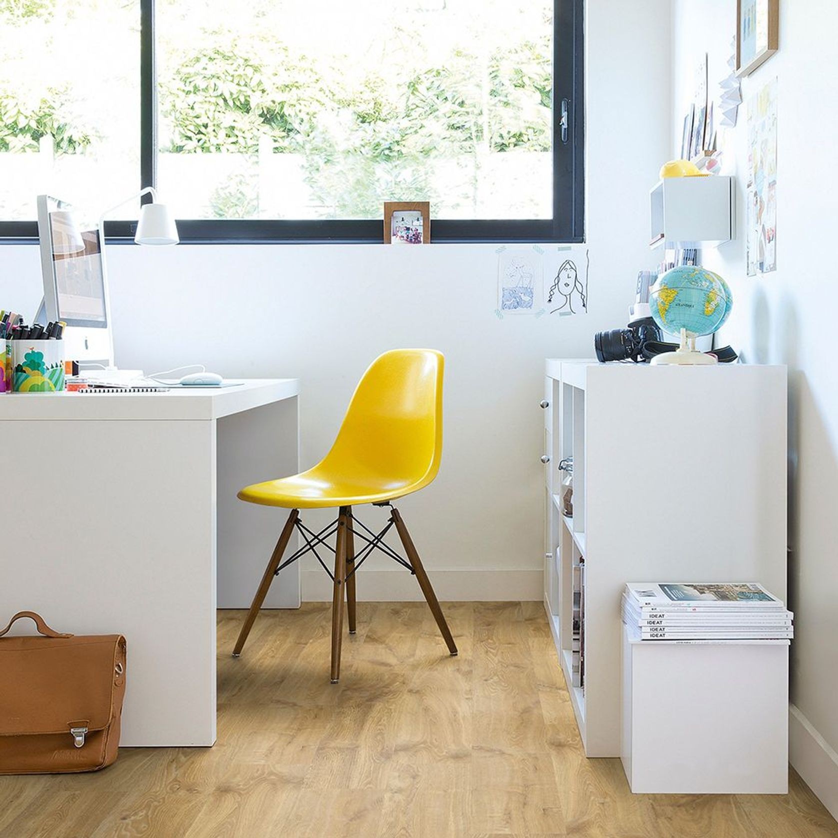 Quick-Step Creo Louisiana Oak Natural Laminate Flooring gallery detail image