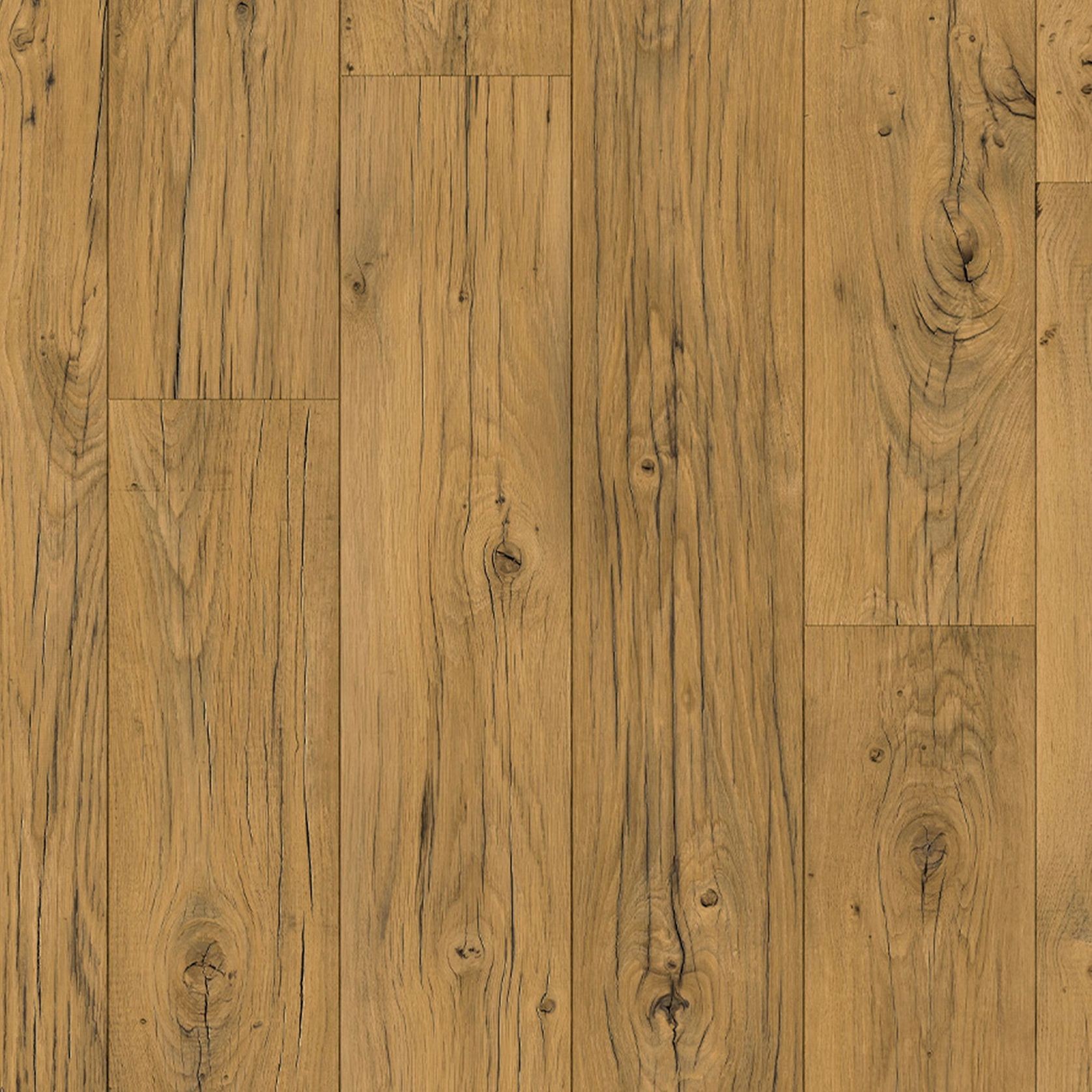 Quick-Step Perspective Nature Cracked Oak Natural Laminate Flooring gallery detail image