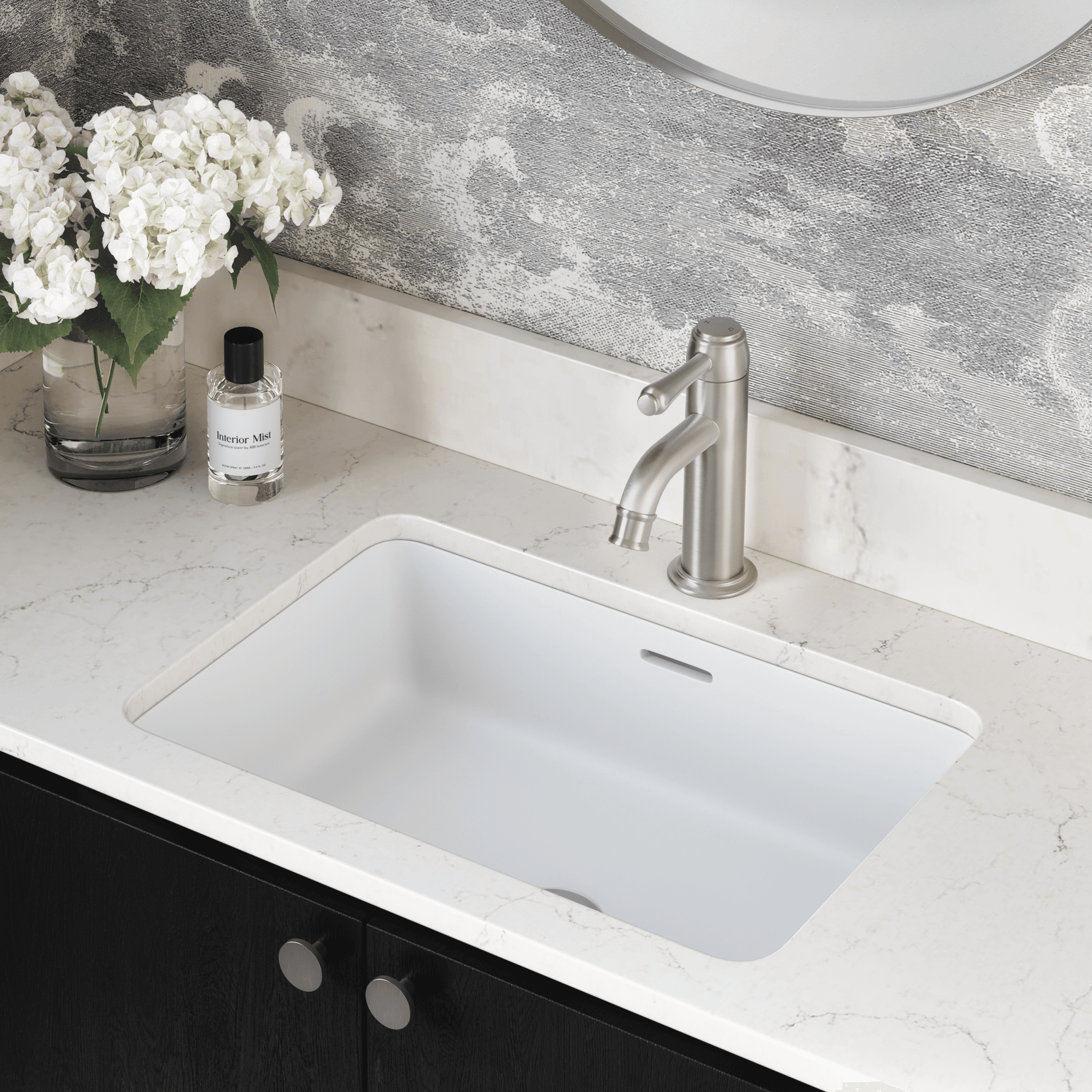 Kingsley Basin Mixer | Brushed Nickle gallery detail image