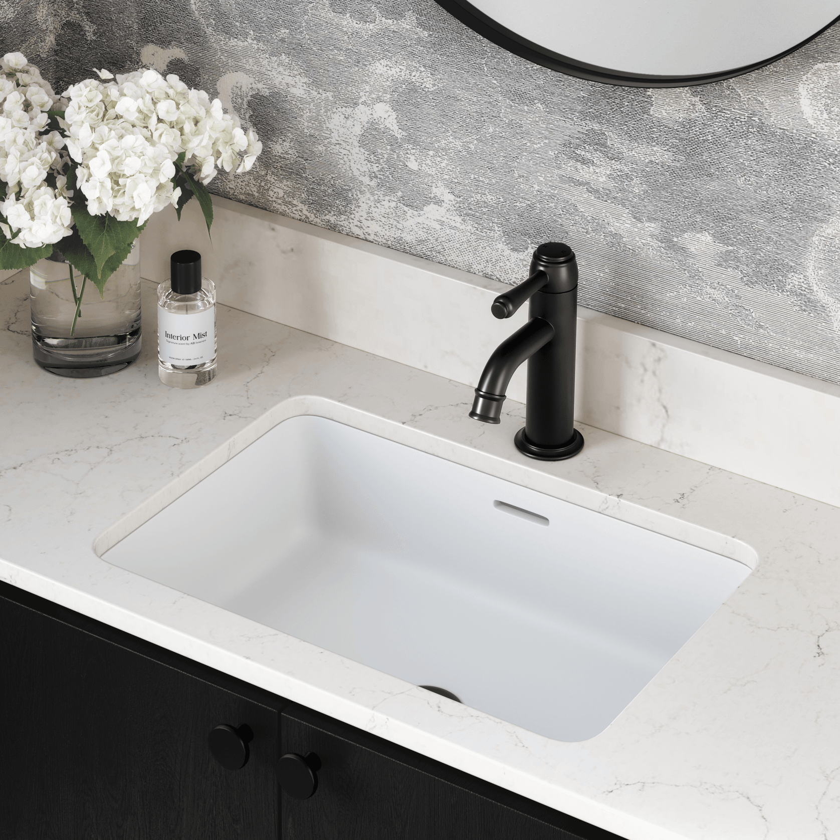 Kingsley Basin Mixer | Matte Black gallery detail image