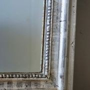 Antique French Louis Philippe Silvered Mirror gallery detail image