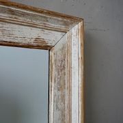 French Antique Mirror with Distressed Patina gallery detail image
