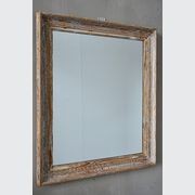 French Antique Mirror with Distressed Patina gallery detail image