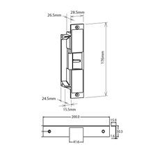 Lockwood ES2000 Monitored Electric Strike Fail Safe gallery detail image