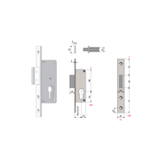 Euro Mortice Deadlock S721 gallery detail image