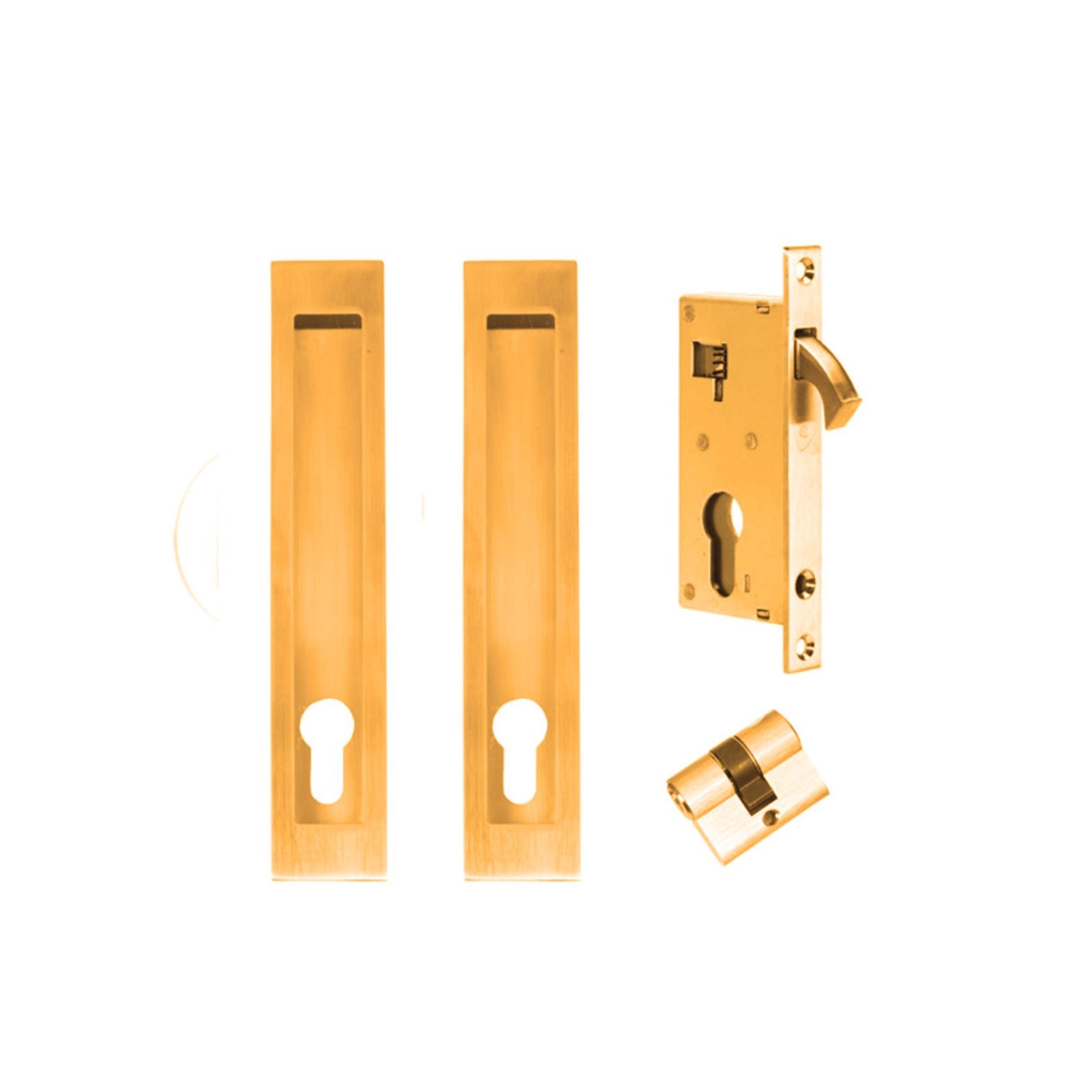 Zanda Verve Narrow Sliding Lock Kit gallery detail image