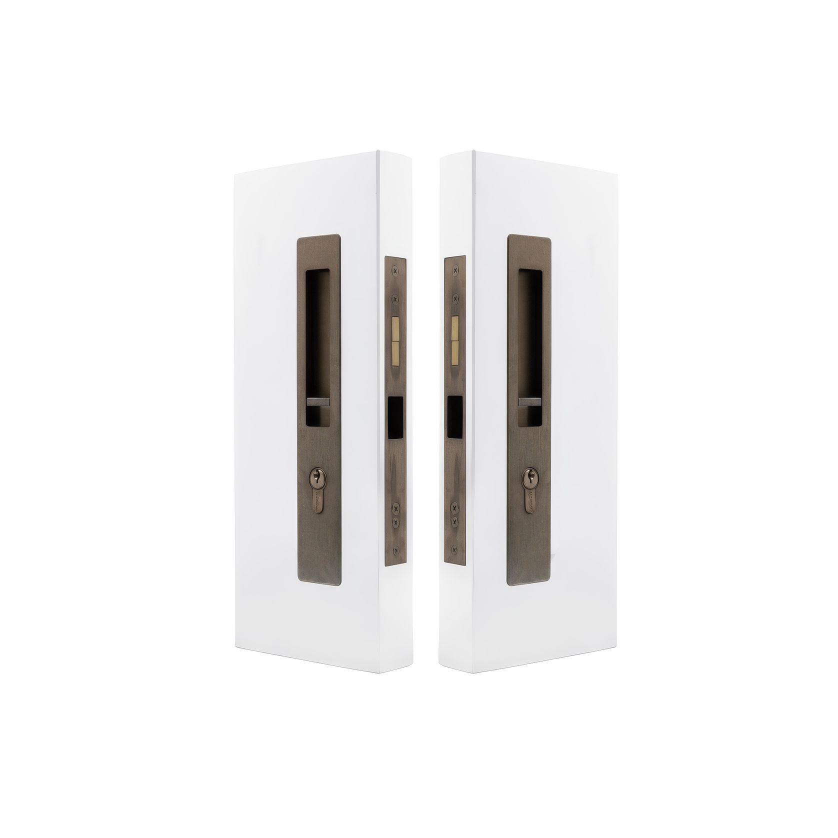 LUME - Locking Set - Integrated - 35-37mm Doors gallery detail image