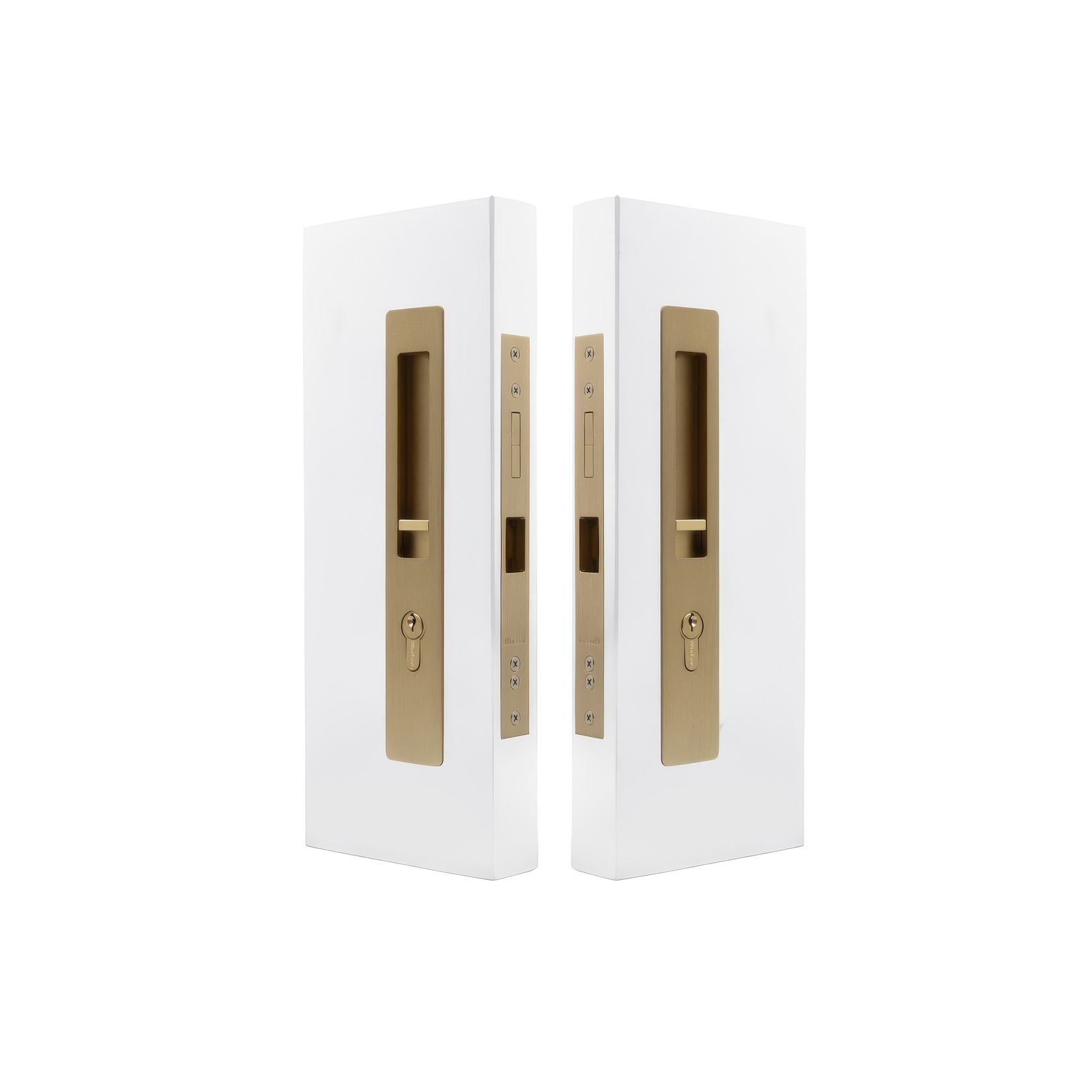LUME - Locking Set - Integrated - 51-58mm Doors gallery detail image