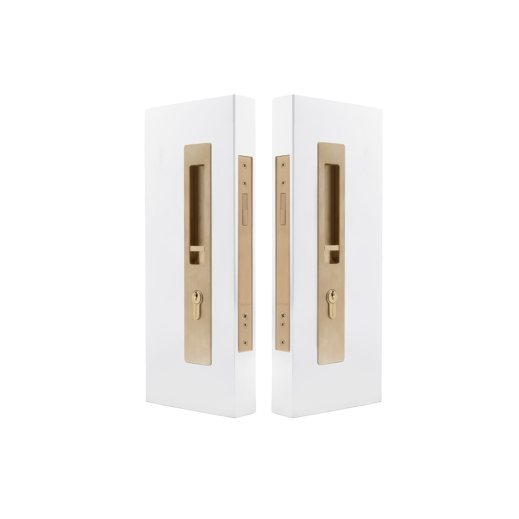 LUME - Locking Set - Integrated - 35-37mm Doors gallery detail image