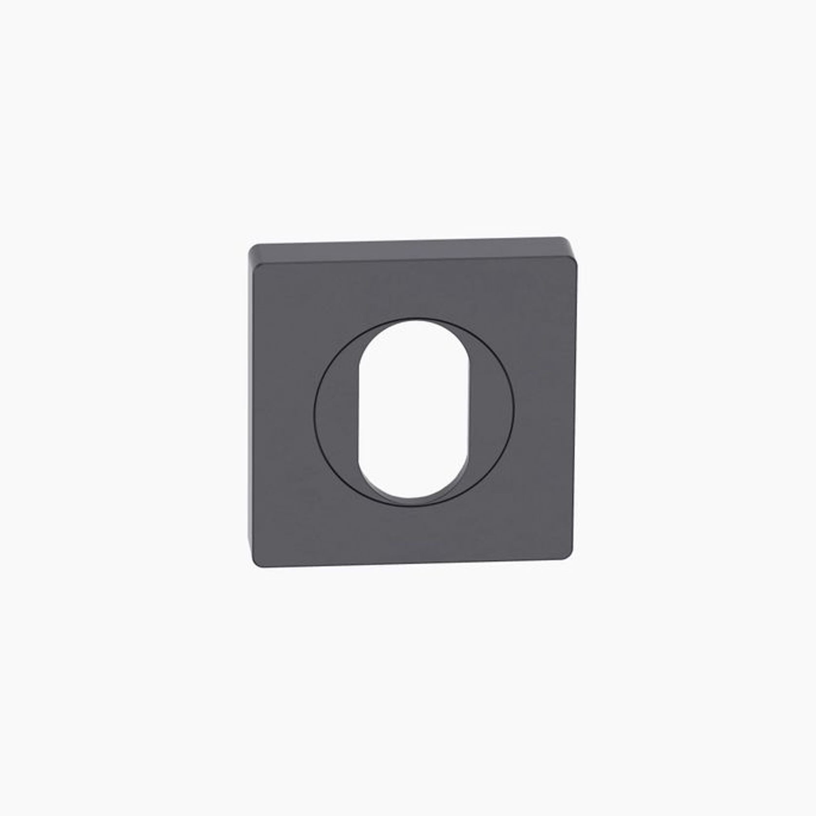 Square Cylinder Escutcheon B1002MBLK gallery detail image