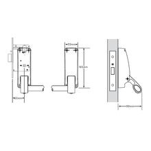 Briton Panic Bar Silver 2 Hour Fire Rated 379E/SE Suits Mortice Lock gallery detail image