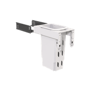 Concelo 1 x 35L Laundry Hamper | Door Pull | White gallery detail image