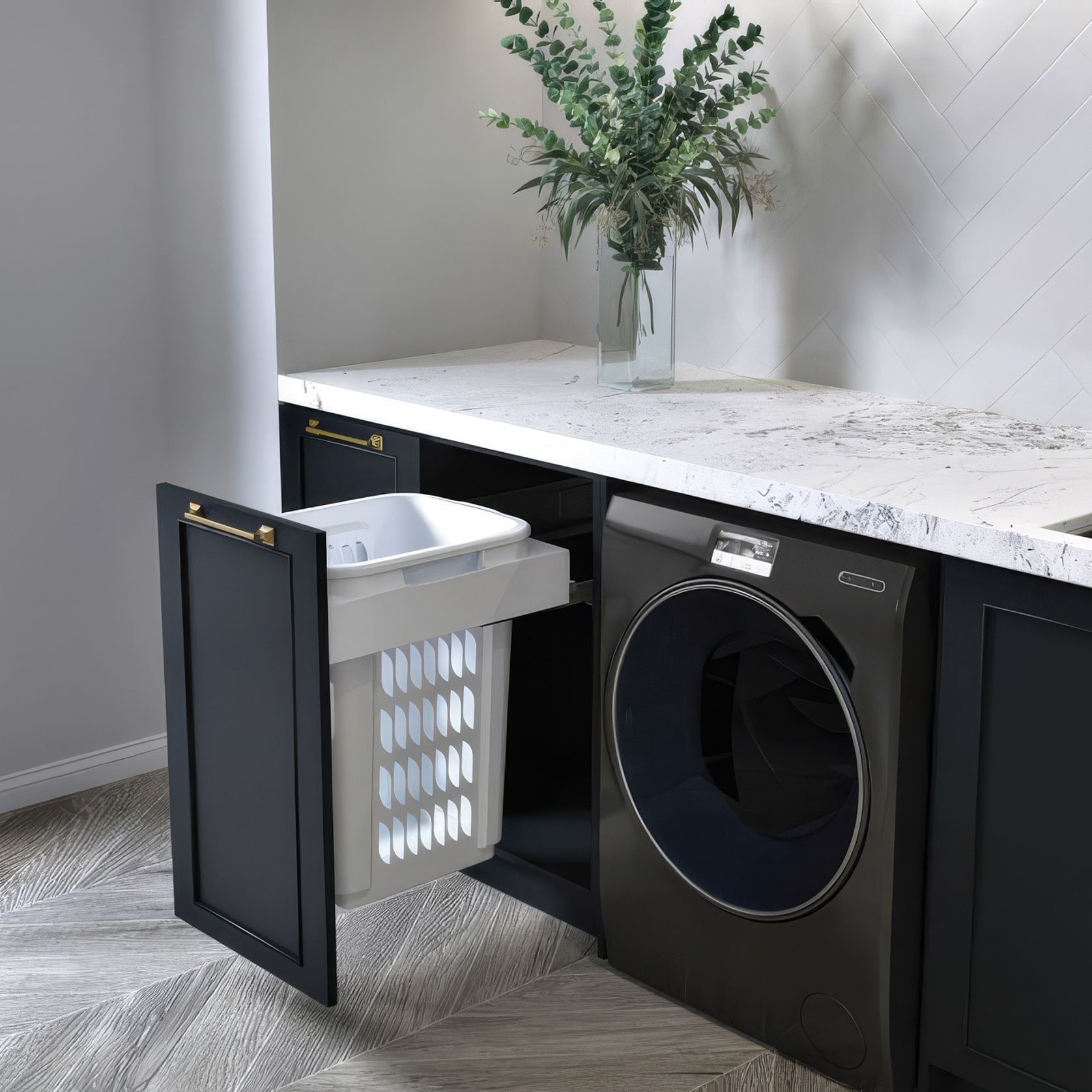 Concelo 1 x 60L Laundry Hamper gallery detail image
